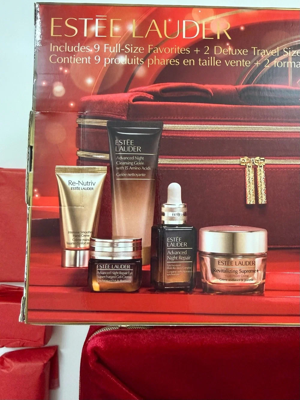 Brand New Estée Lauder Revitalizing Supreme + Day Creme Skincare Make Up Set